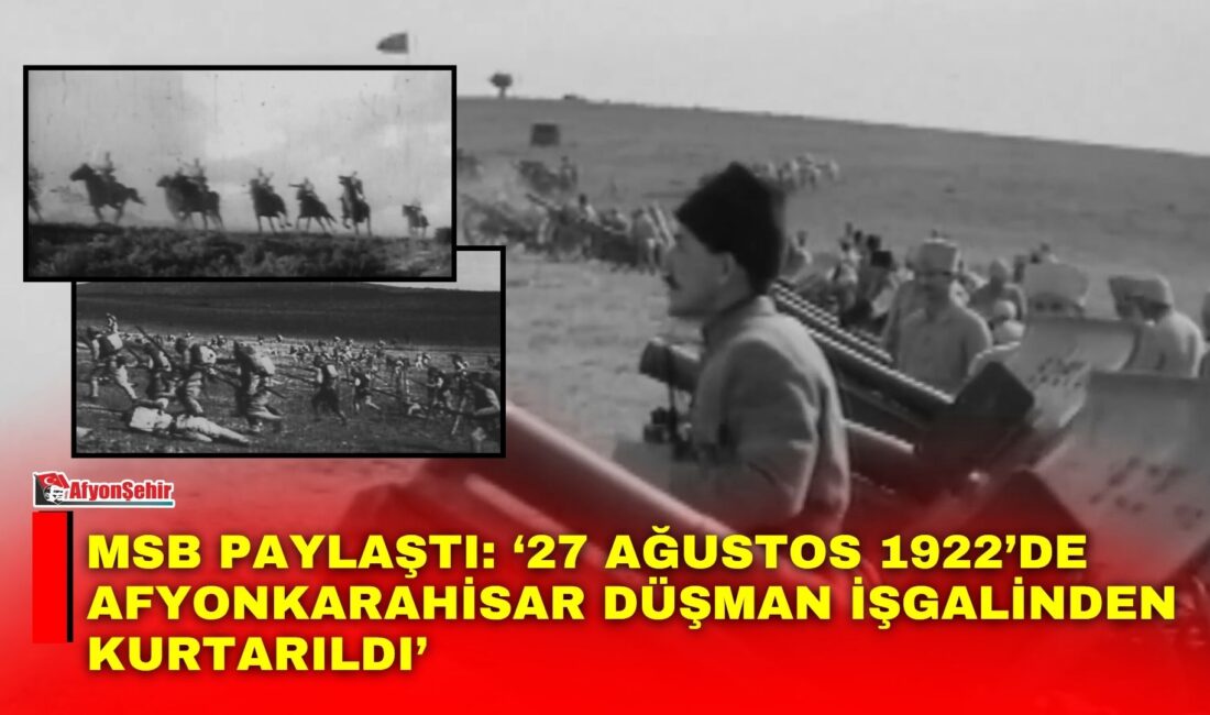 Millî Savunma Bakanlığı, Büyük Taarruz’un ikinci günü olan 27 Ağustos
