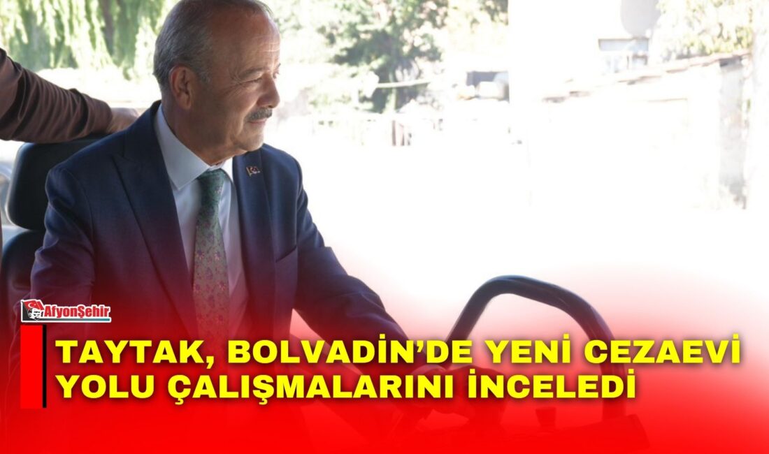MHP Afyonkarahisar Milletvekili Mehmet Taytak, Bolvadin İlçe Başkanı Mahmut Kızıltoprak