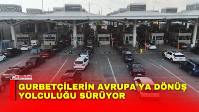 Afyonkarahisar’ın Emirdağ ilçesinde yıllık izinlerini geçiren gurbetçiler, tatilin sona ermesiyle