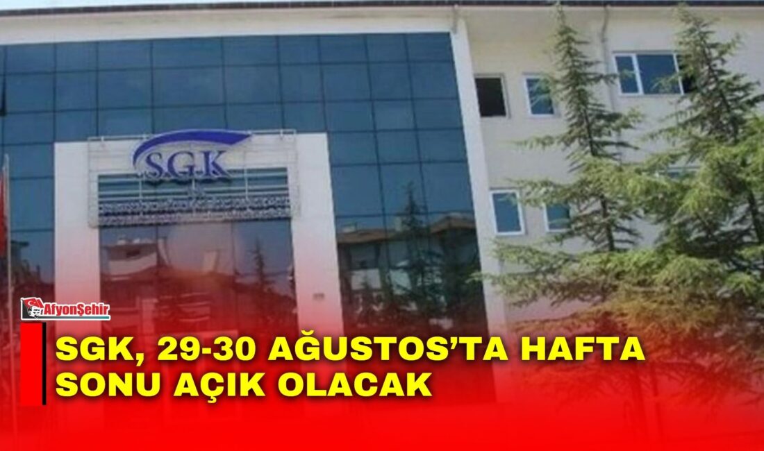 Afyonkarahisar Sosyal Güvenlik İl Müdürlüğü ile Sosyal Güvenlik Merkezleri, borçlarını