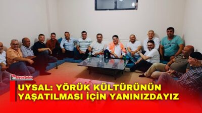 Demokrat Parti Genel Başkanı Gültekin Uysal, Karahisar Yörükler Derneği’ni ziyaret