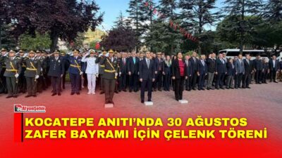 30 Ağustos Zafer Bayramı’nın 104. yıl dönümü dolayısıyla Afyonkarahisar’da Kocatepe