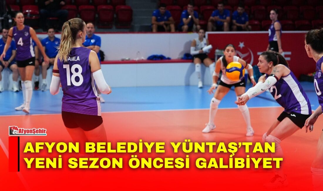 Bu sezon Vodafone Sultanlar Ligi’nde mücadele edecek Afyon Belediye Yüntaş