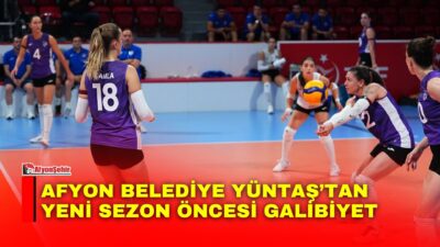 Bu sezon Vodafone Sultanlar Ligi’nde mücadele edecek Afyon Belediye Yüntaş
