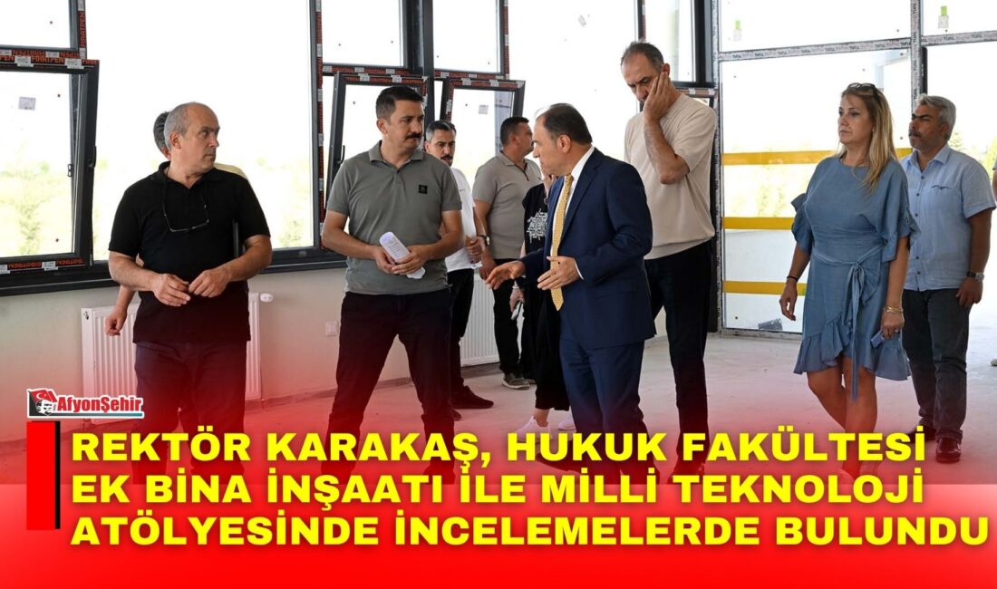 Afyon Kocatepe Üniversitesi (AKÜ) Rektörü Prof. Dr. Mehmet Karakaş, yapımı