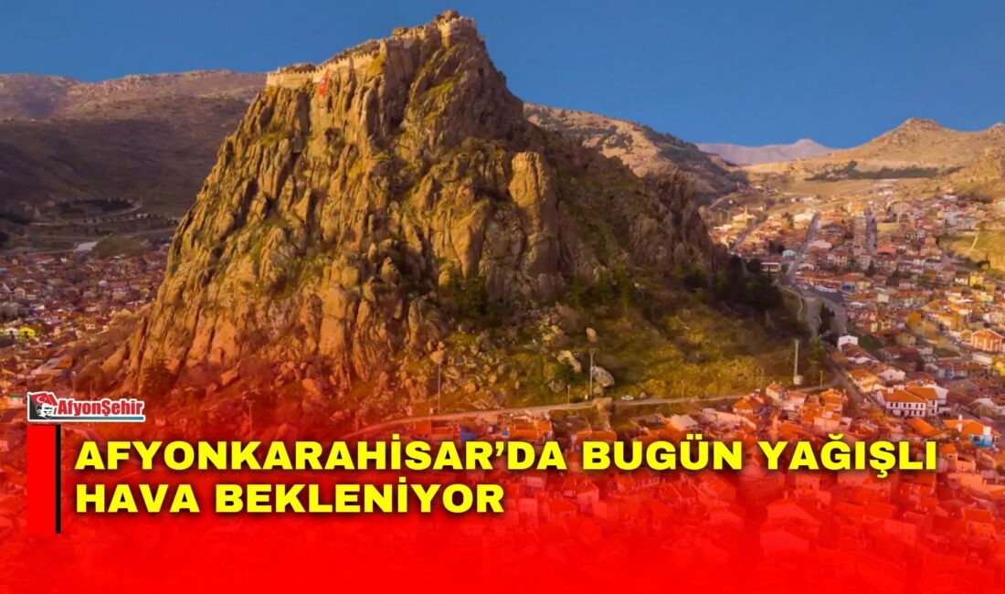 Afyonkarahisar’da 16 Ağustos Pazar günü gök gürültülü sağanak yağışlı havanın