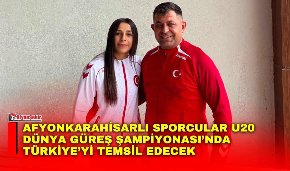 Afyonkarahisar’dan 3 sporcu, Slovakya’nın Bratislava kentinde düzenlenecek U20 Serbest Güreş