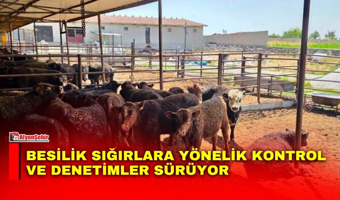 Afyonkarahisar’da hayvan sağlığının korunması ve hayvansal üretimde verimliliğin artırılması amacıyla