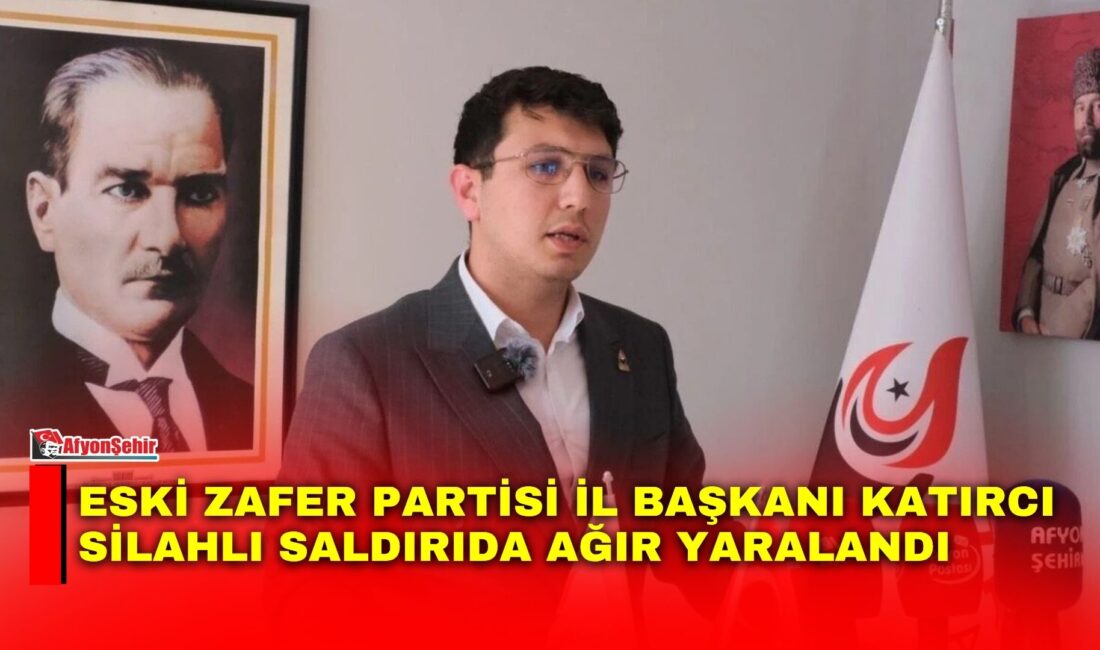 Afyonkarahisar'da iki avukat arasında çıkan tartışma kanlı bitti. Zafer Partisi