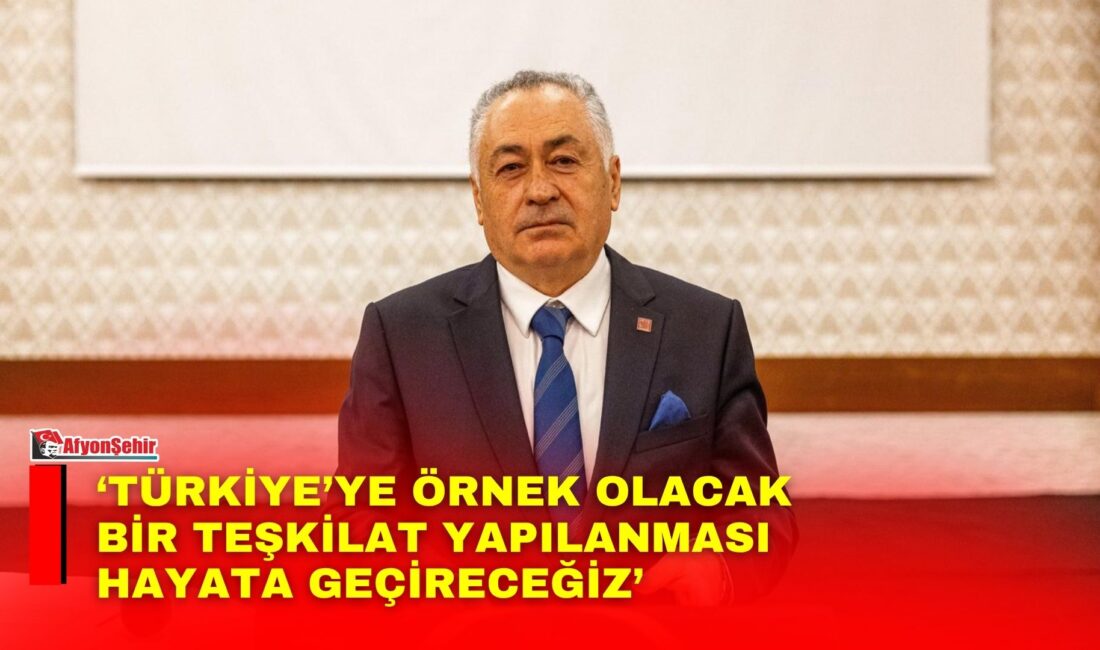 Yeni Parti Afyonkarahisar Kurucu İl Başkanlığı görevine Hasan Karadeniz getirildi.