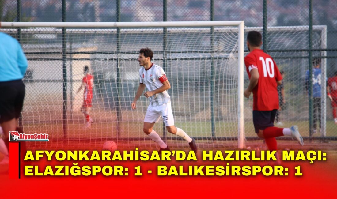 Afyonkarahisar’da hazırlık maçı: Elazığspor: 1 – Balıkesirspor: 1 Elazığspor, Afyonkarahisar kampındaki üçüncü hazırlık maçından beraberlikle ayrıldı. Nesine 2.