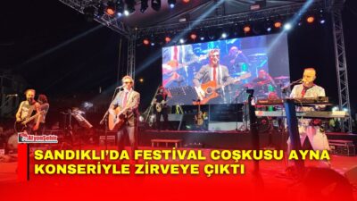 Sandıklı’da düzenlenen 3. Termal Turizm ve Gurbetçi Festivali, Ayna grubunun