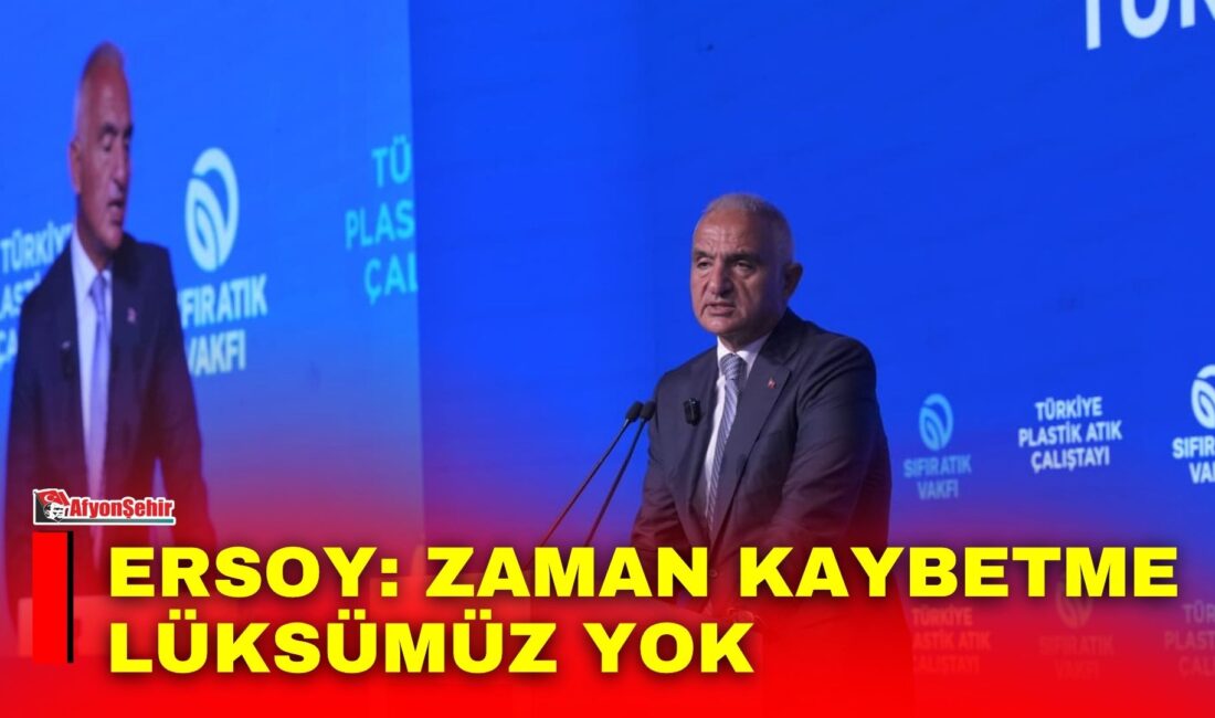 Kültür ve Turizm Bakanı Mehmet Nuri Ersoy, İstanbul’da düzenlenen Sıfır