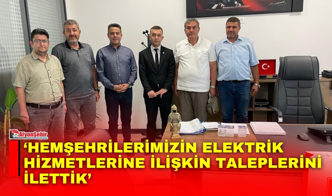 Yeniden Refah Partisi (YRP) Afyonkarahisar İl Başkanı Fehmi Güray Çakır,