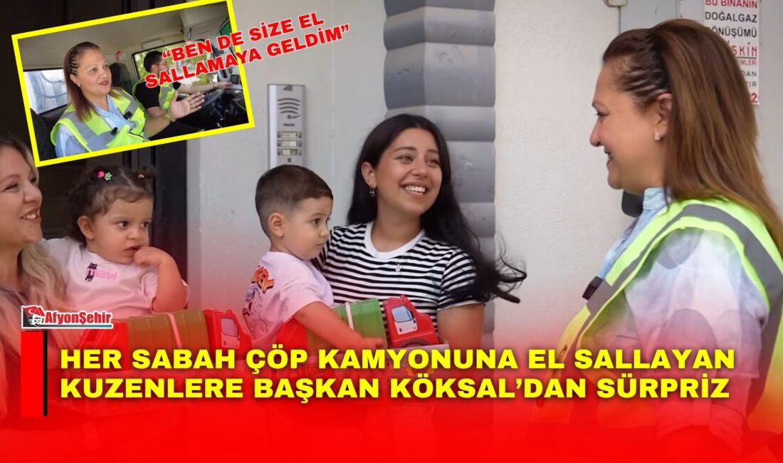 Afyonkarahisar’da Yaman ve Parla isimli iki kuzenin, her sabah evlerinin