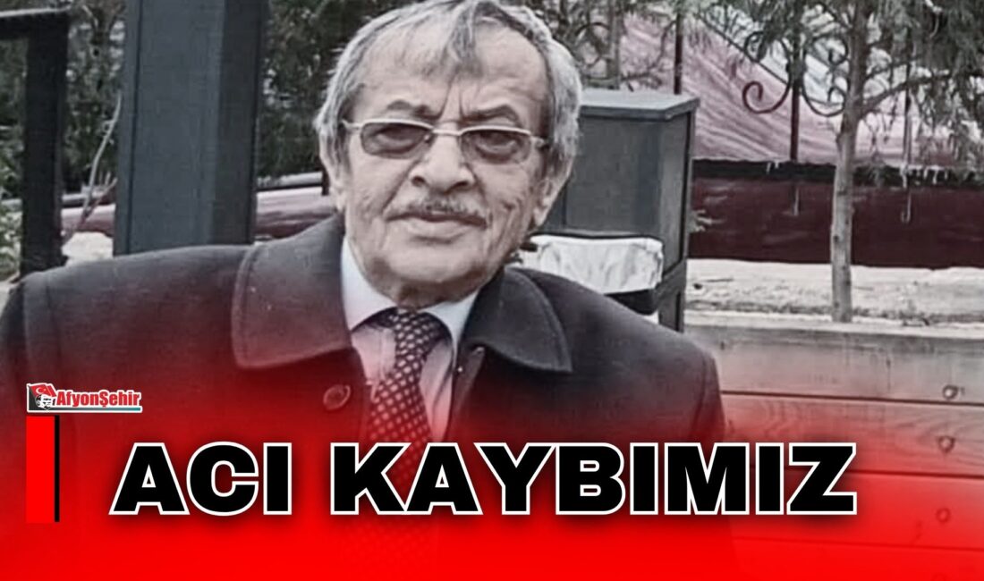 Afyonkarahisar'ın tanınmış isimlerinden, emekli noter ve Afyonşehir Gazetesi köşe yazarı