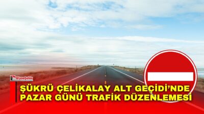 Afyonkarahisar Belediyesi, Şükrü Çelikalay Alt Geçidi’nde yapılacak orta refüj yenileme