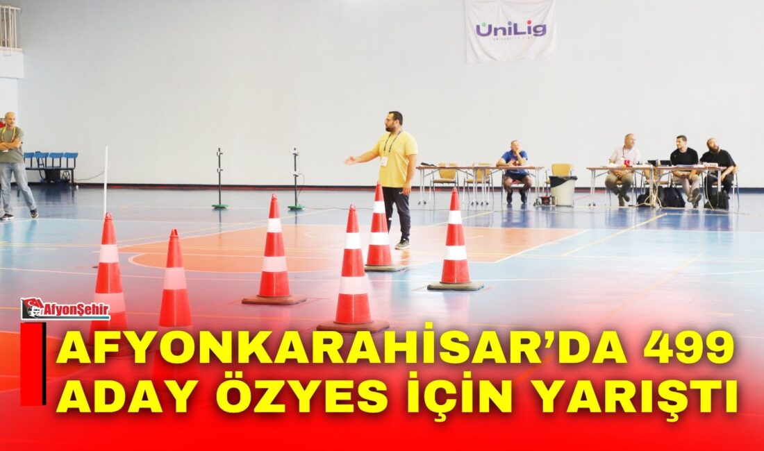 ÖSYM tarafından merkezi olarak düzenlenen Özel Yetenek Sınavı (ÖZYES), Afyon