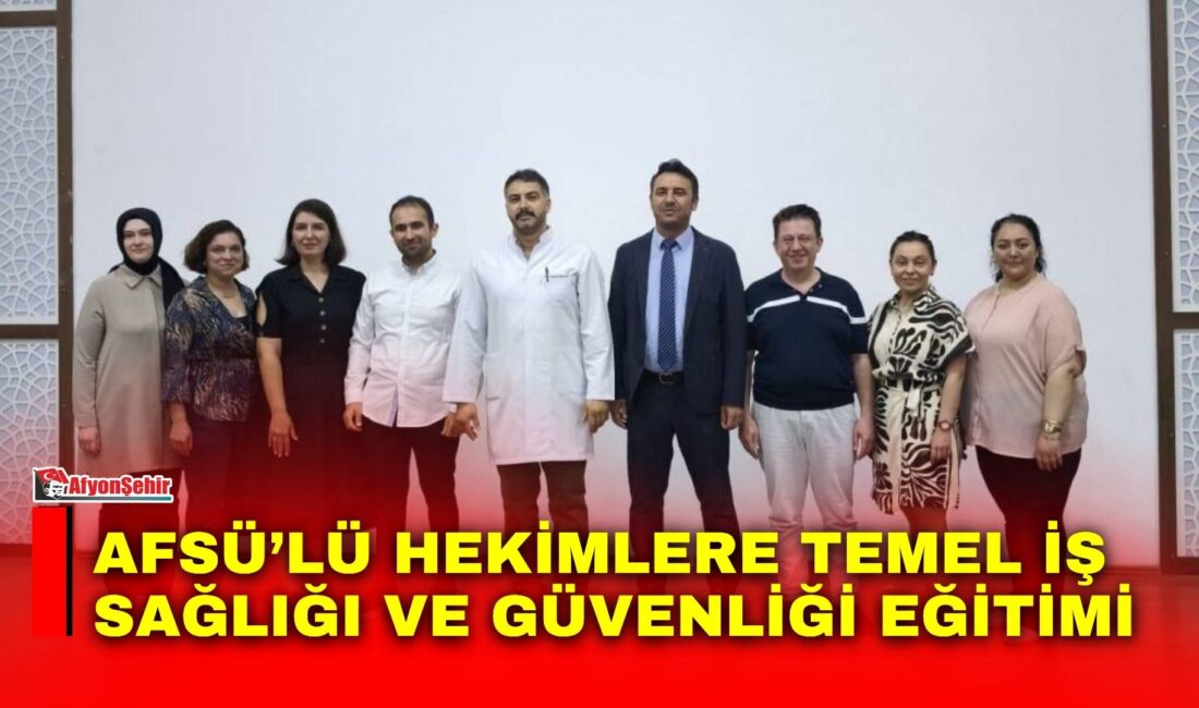 Afyonkarahisar Sağlık Bilimleri Üniversitesi (AFSÜ) Hastanesi ile AFSÜ İş Sağlığı