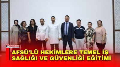 Afyonkarahisar Sağlık Bilimleri Üniversitesi (AFSÜ) Hastanesi ile AFSÜ İş Sağlığı