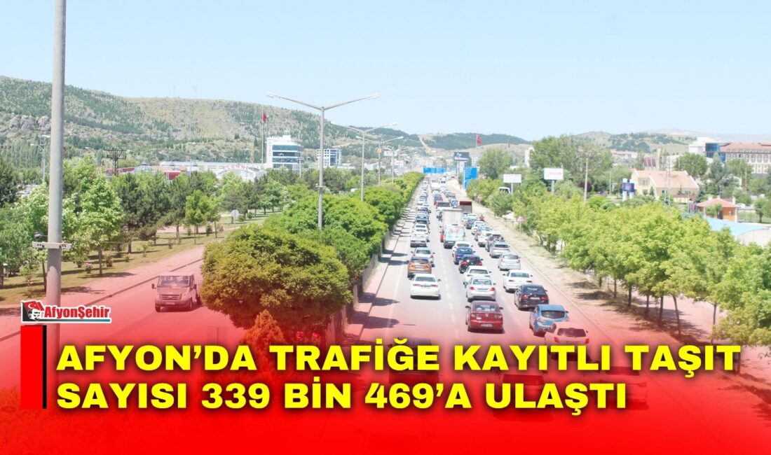 TÜİK’in Temmuz 2026 verilerine göre Afyonkarahisar’da trafiğe kayıtlı motorlu kara