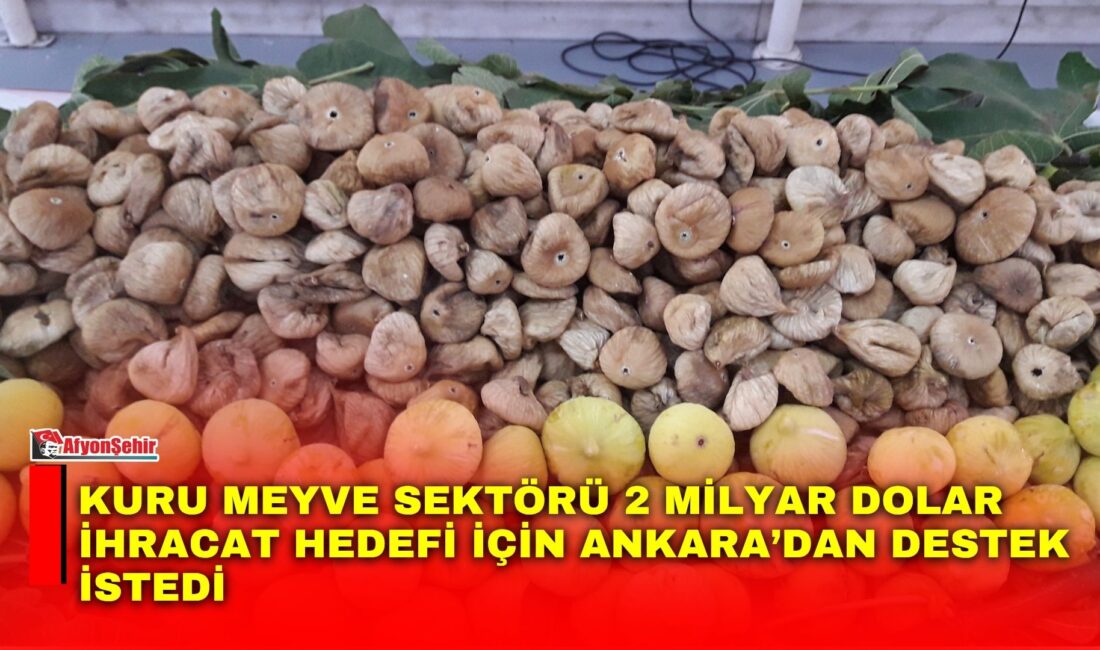 Türk kuru meyve sektörü 2026-27 sezonuna 2 milyar dolar ihracat