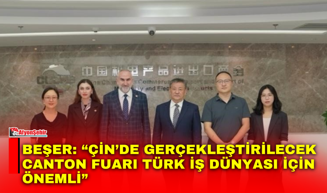 Türkiye-Çin İş Geliştirme ve Destekleme Derneği Genel Başkanı İhsan Beşer,