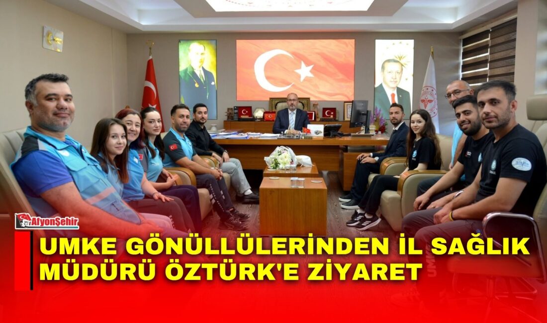 Afyonkarahisar İl Sağlık Müdürü Dr. Hakkı Öztürk, 3-9 Ağustos Ulusal