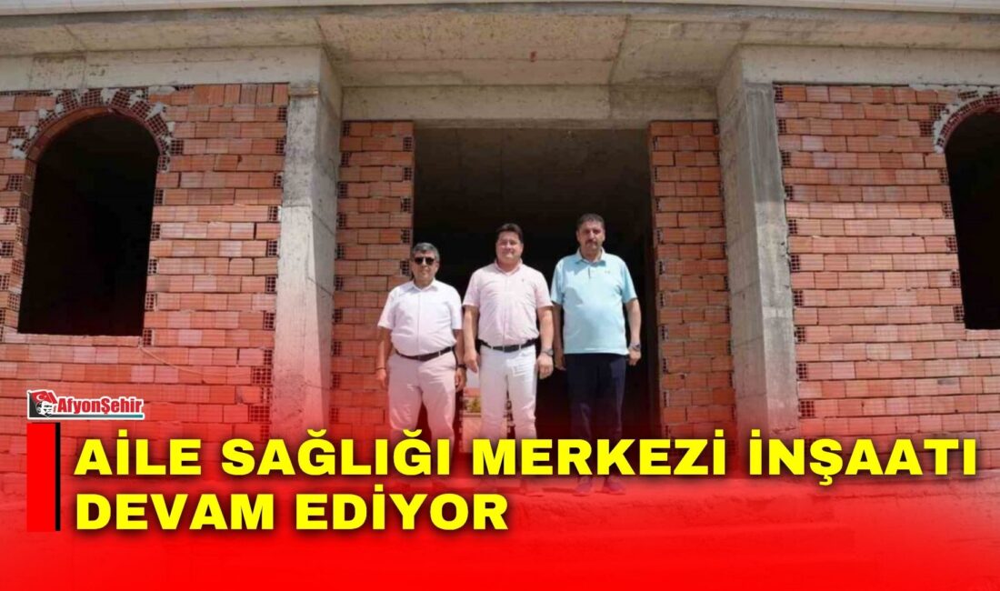 Afyonkarahisar’ın Bolvadin ilçesinde 40 gün önce temeli atılan ve 5