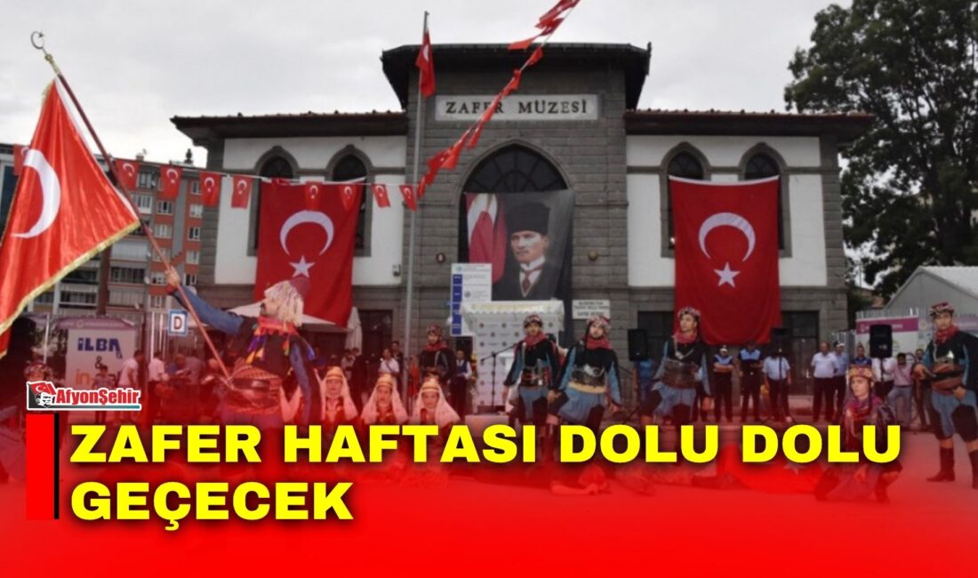 Afyonkarahisar Belediye Meclisi, 25-30 Ağustos 2026 tarihleri arasında gerçekleştirilecek Büyük