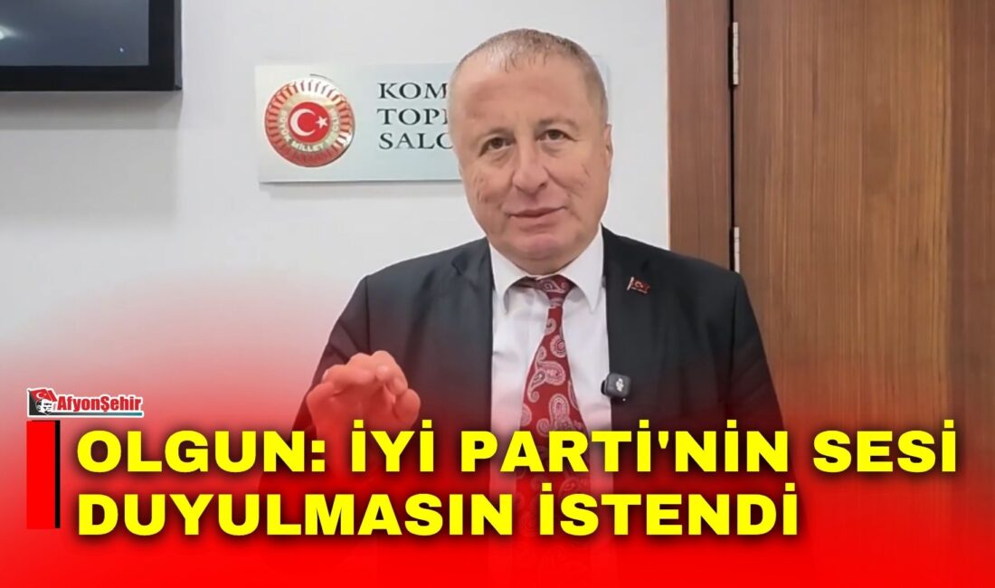 İYİ Parti Genel Başkan Yardımcısı ve Afyonkarahisar Milletvekili Hakan Şeref