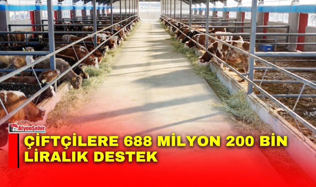 Tarım ve Orman Bakanı İbrahim Yumaklı, 688 milyon 200 bin