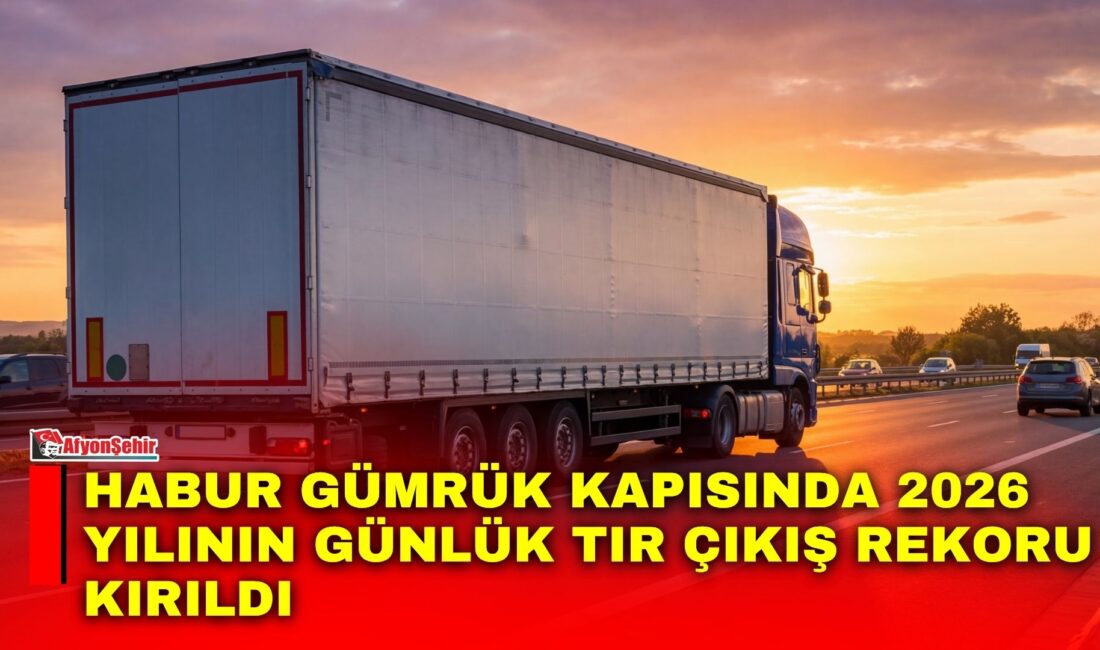 Ticaret Bakanı Ömer Bolat, Habur Gümrük Kapısı’ndan 2 bin 454