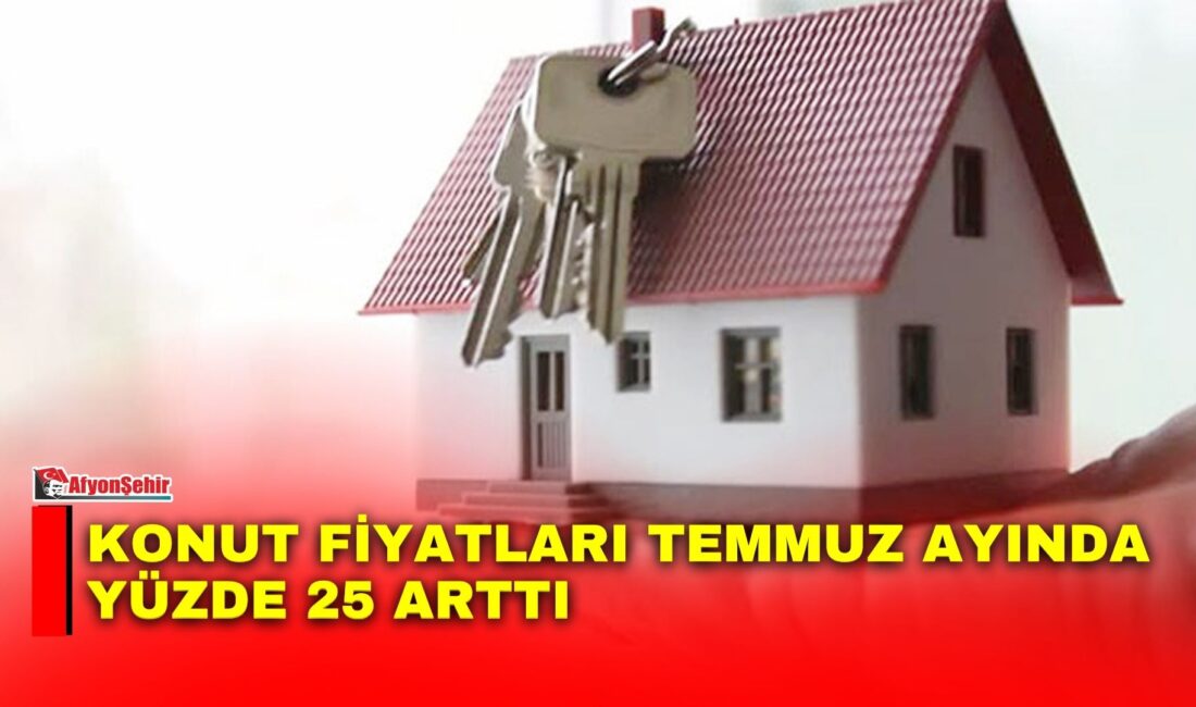 Türkiye Cumhuriyet Merkez Bankası (TCMB), Temmuz ayı Konut Fiyat Endeksi