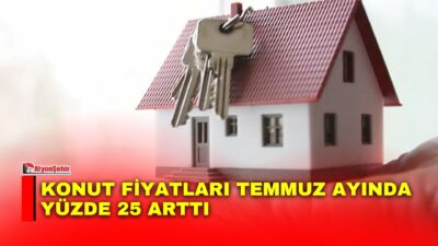 Türkiye Cumhuriyet Merkez Bankası (TCMB), Temmuz ayı Konut Fiyat Endeksi
