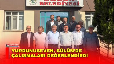 AK Parti Afyonkarahisar Milletvekili İbrahim Yurdunuseven, Sülün Belediye Başkanı Ahmet