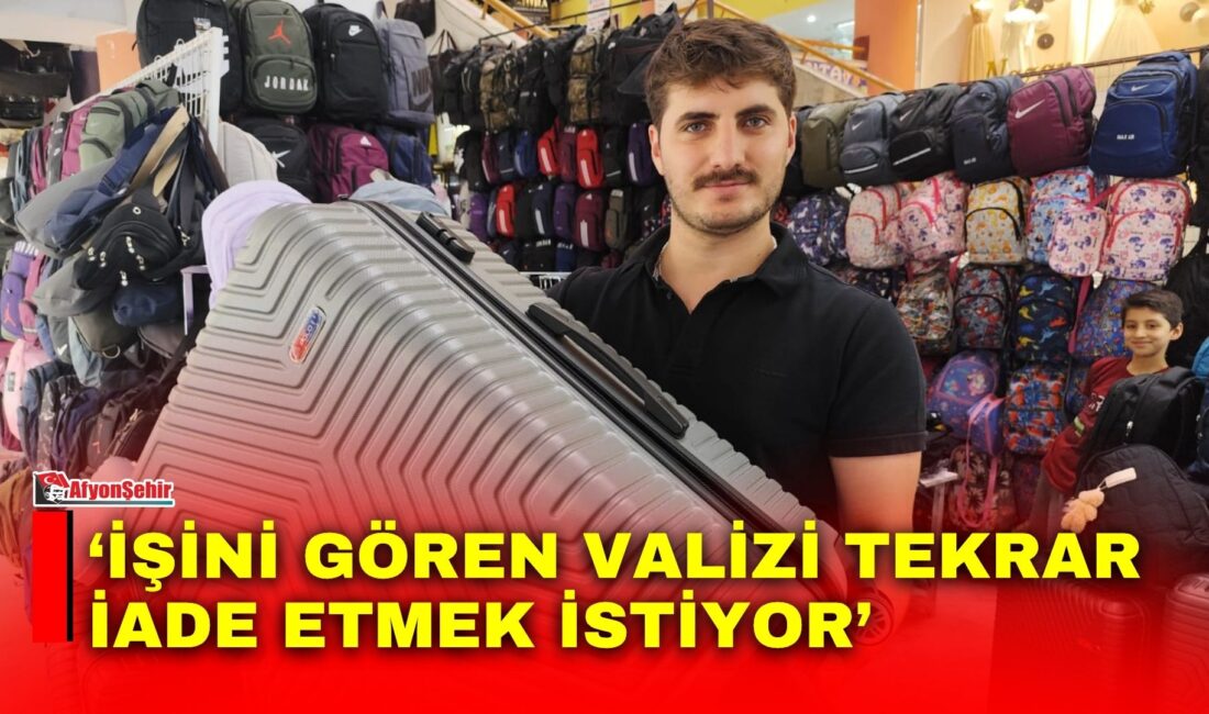 Yaz sezonunun sona yaklaşmasıyla birlikte valiz ve çanta sektöründe satışlar