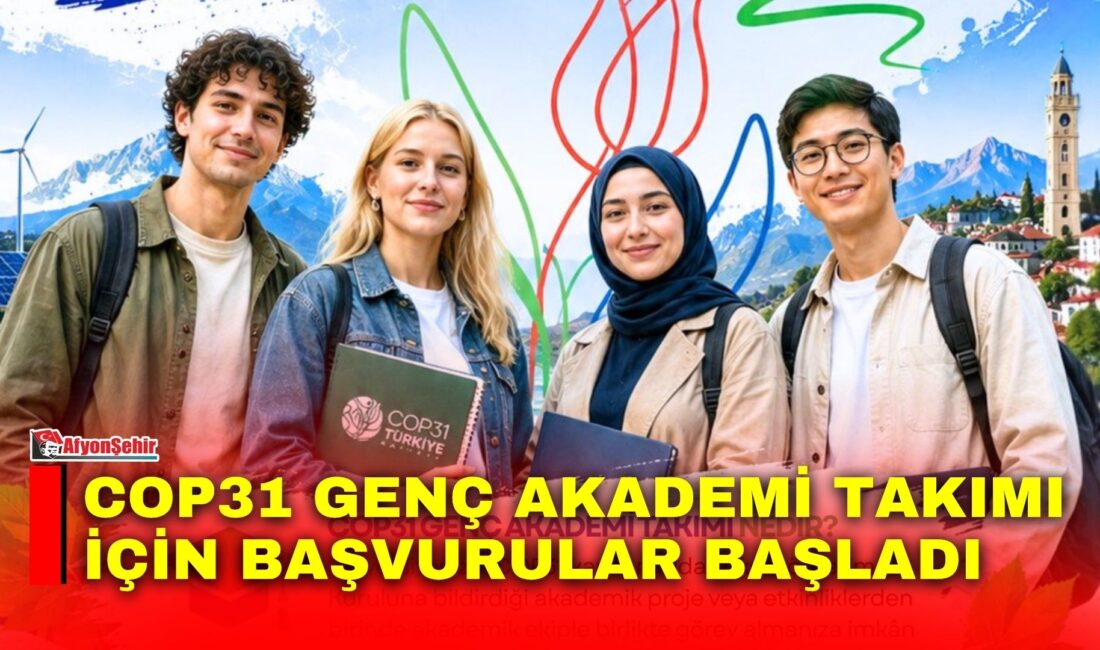 Yükseköğretim Kurulu Başkanı Erol Özvar, COP31 Türkiye sürecinde üniversite öğrencilerinin