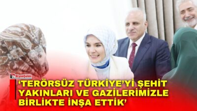 Aile ve Sosyal Hizmetler Bakanı Mahinur Özdemir Göktaş, Diyarbakır’da düzenlenen