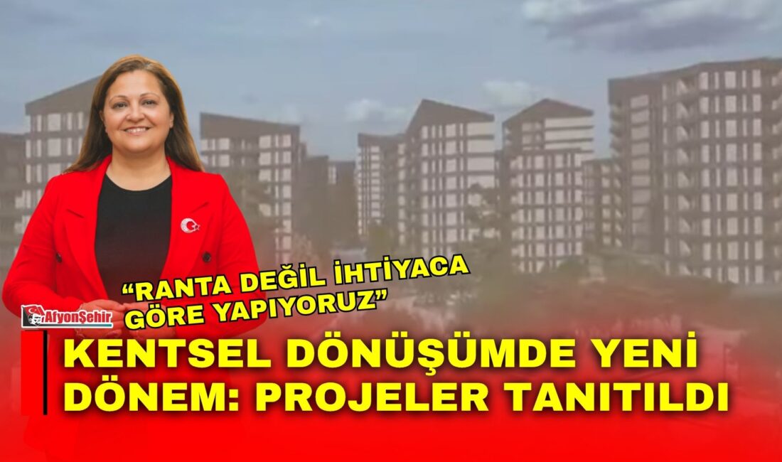 Afyonkarahisar Belediye Meclisi'nin ağustos ayı toplantısında, kentte hayata geçirilmesi planlanan