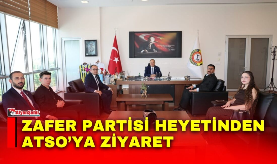 Zafer Partisi Afyonkarahisar İl Başkanlığı heyeti, Afyonkarahisar Ticaret ve Sanayi
