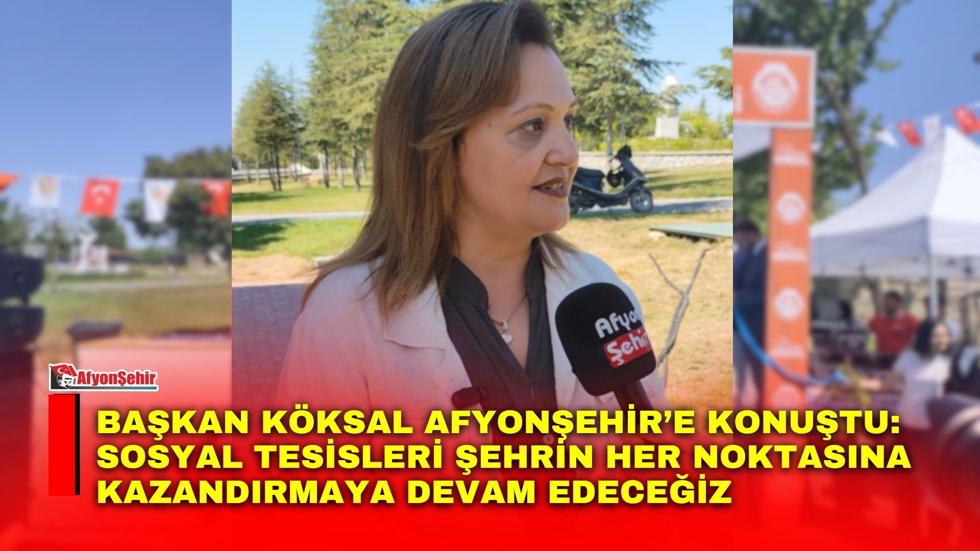 Afyonkarahisar Belediyesi tarafından Bülent Ecevit Millet Bahçesi içerisinde hizmete sunulan