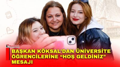 Afyonkarahisar Belediye Başkanı Burcu Köksal, üniversite eğitimi için kente gelen