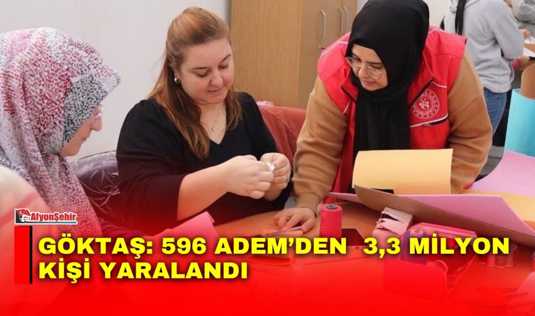 Aile ve Sosyal Hizmetler Bakanı Göktaş, kadınların kişisel ve mesleki