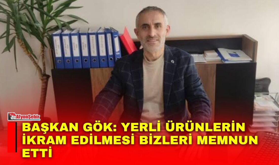 Afyonkarahisar Sebzeciler ve Meyveciler Esnaf Odası Başkanı Veysel Gök, düzenlenen