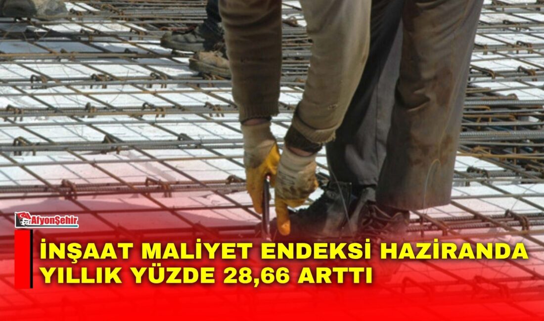 Türkiye İstatistik Kurumu (TÜİK), Haziran 2026 dönemine ilişkin İnşaat Maliyet