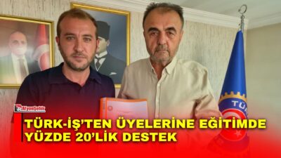 TÜRK-İŞ Afyonkarahisar İl Başkanlığı ile Polinom Eğitim Kurumları Afyonkarahisar Şubesi