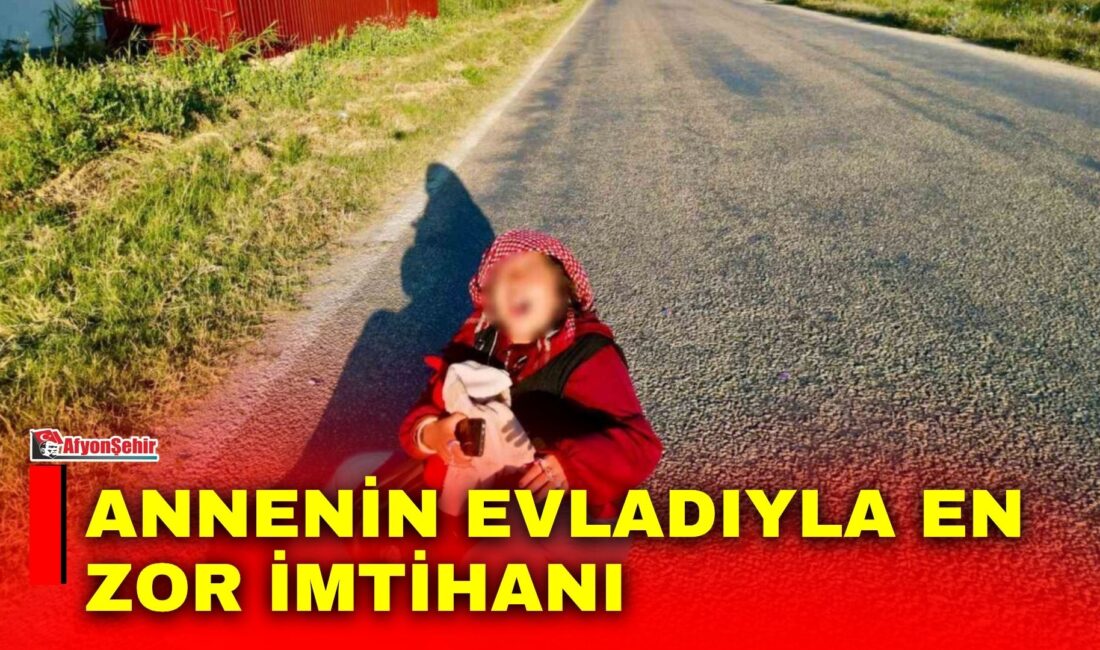 Annenin evladıyla en zor imtihanı Afyonkarahisar’da yaşayan doğuştan zihinsel engelli 25 yaşındaki genç kız, annesi