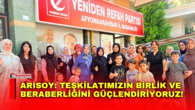 Yeniden Refah Partisi İl Kadın Kolları Başkanlığı tarafından düzenlenen kahvaltılı