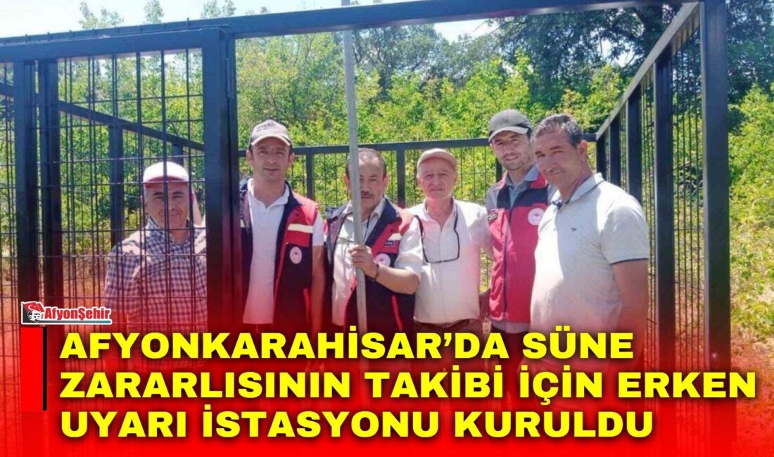 Afyonkarahisar’da hububat üretiminde verim ve kalite kayıplarına neden olabilecek süne